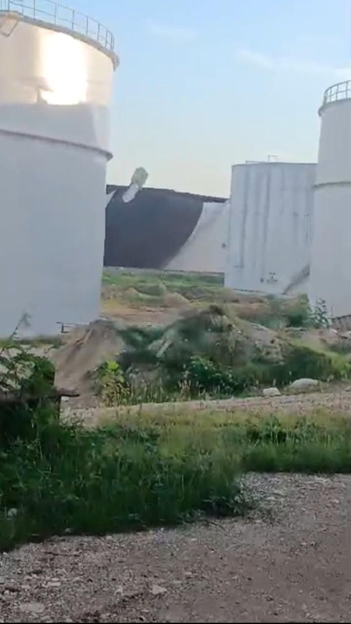 Flash! Drone kamikaze mal guidé endommage une citerne au Terminal de Varreux 